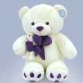 Jouet en peluche pour ours blanc doux pour ours en peluche